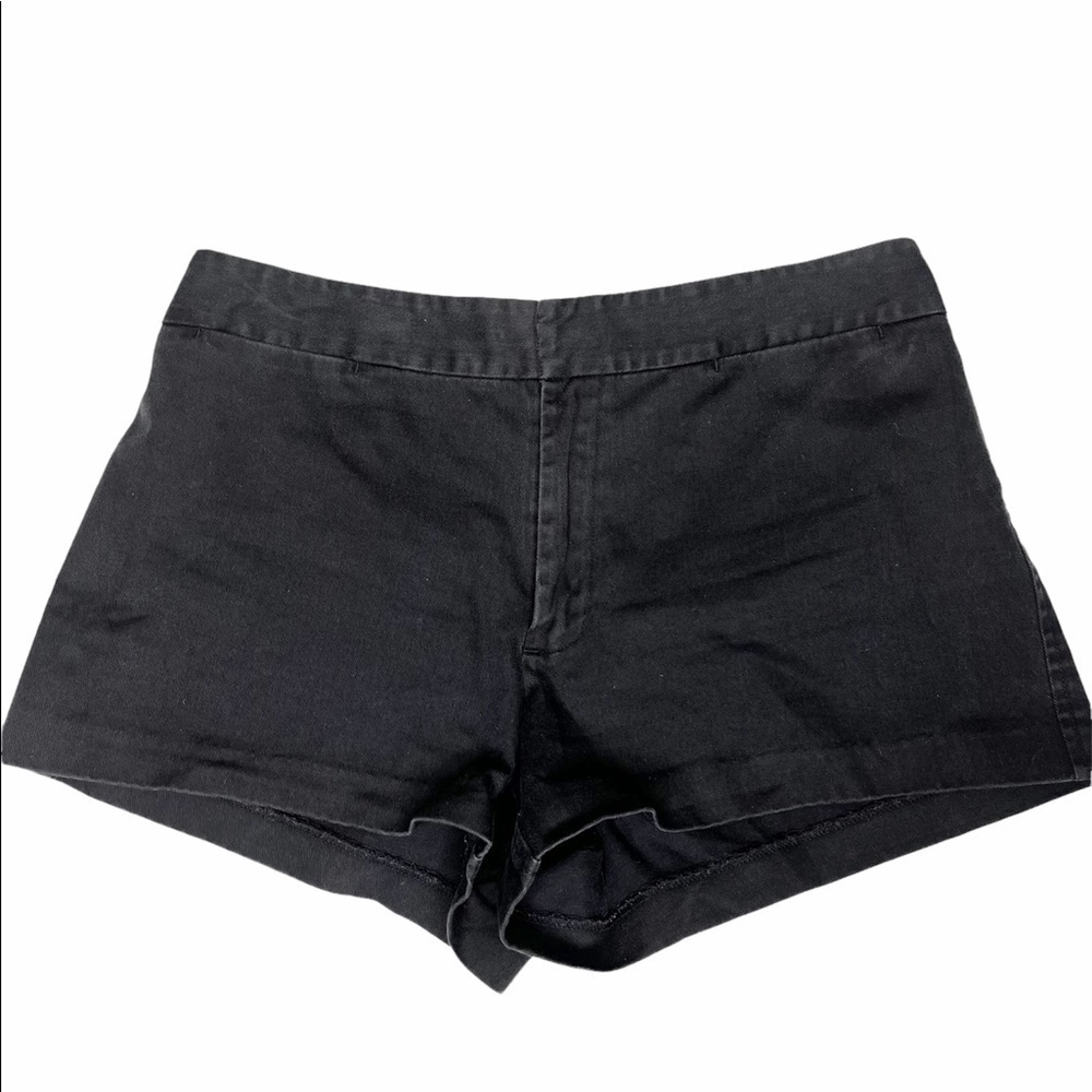 J. Crew Black Chino Shorts Sz 6